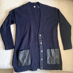 Margaret O'Leary Cardigan | Blue | Size XS